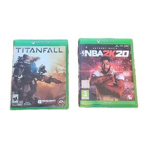 Microsoft Xbox One Bundle Of 2 Titanfall And Anthony Davis NBA2K20